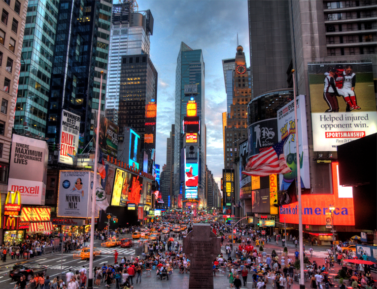 Times Square in New York