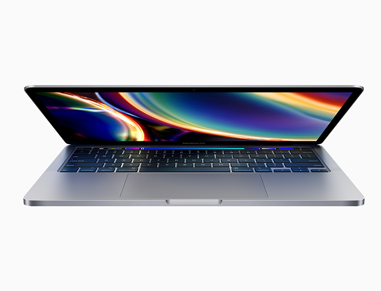 The 13-inch MacBook Pro has Magic Keyboard, double the storage, and faster graphics performance.