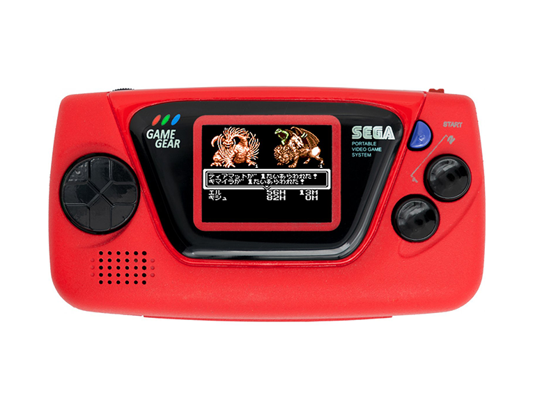 The Red Sega Game Gear Micro