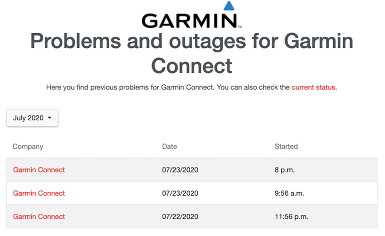 Garmin outage after ransomware attack