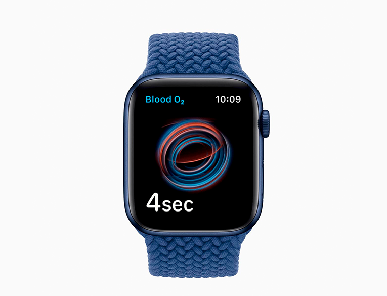 Apple Watch Series 6 can measure blood oxygen levels in about 15 seconds
