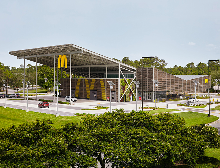 First Net-Zero Energy McDonald's in Florida