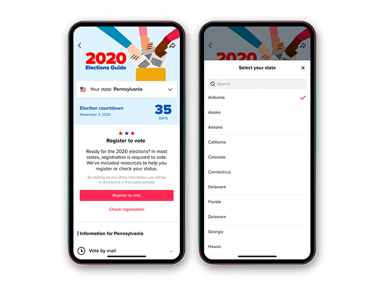 TikTok Launched an in-App US Election Guide to Fight Misinformation