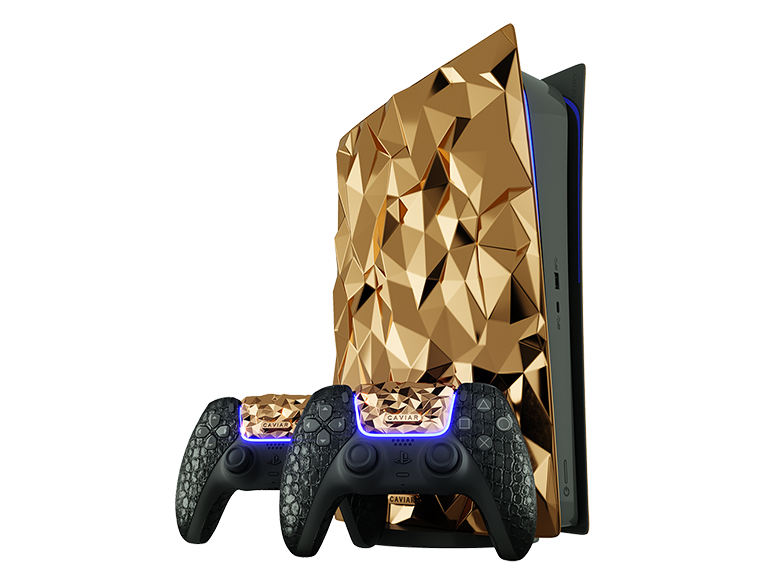 Caviar Brand Unveils PS5 Limited Edition With 20 Kilos of Pure Gold