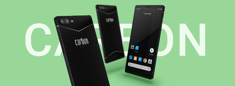Carbon Mobile Introduced the World’s First Smartphone Made of Carbon Fiber