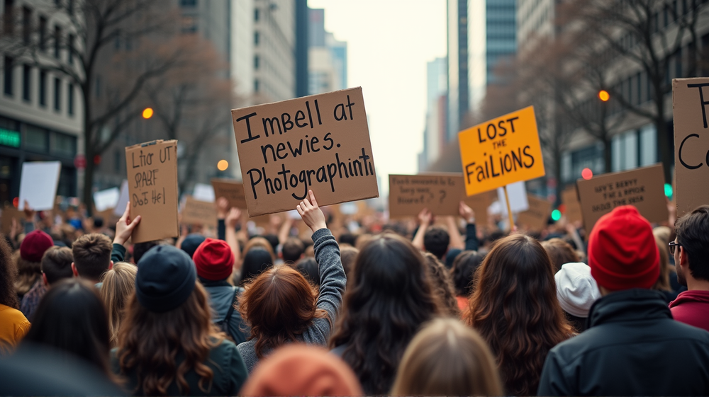 Massive Anti-Trump Demonstrations Sweep Across the U.S.