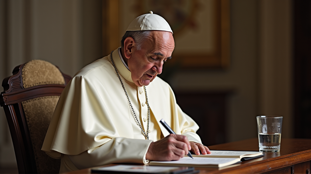 Pope Francis Prepares Meditations for Via Crucis Amid Recovery