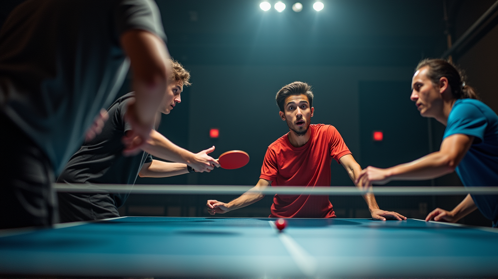 Dramatic Ups and Downs in World Table Tennis Championships