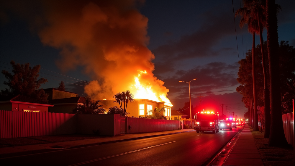 Vacant Hollywood Home's Fiery Fate: A Cycle of Flames and Frustration