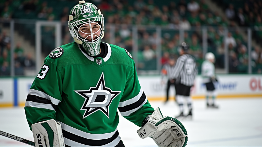 Jake Oettinger: The Calm Under Pressure, Stars Goalie's Playoff Persona Shines