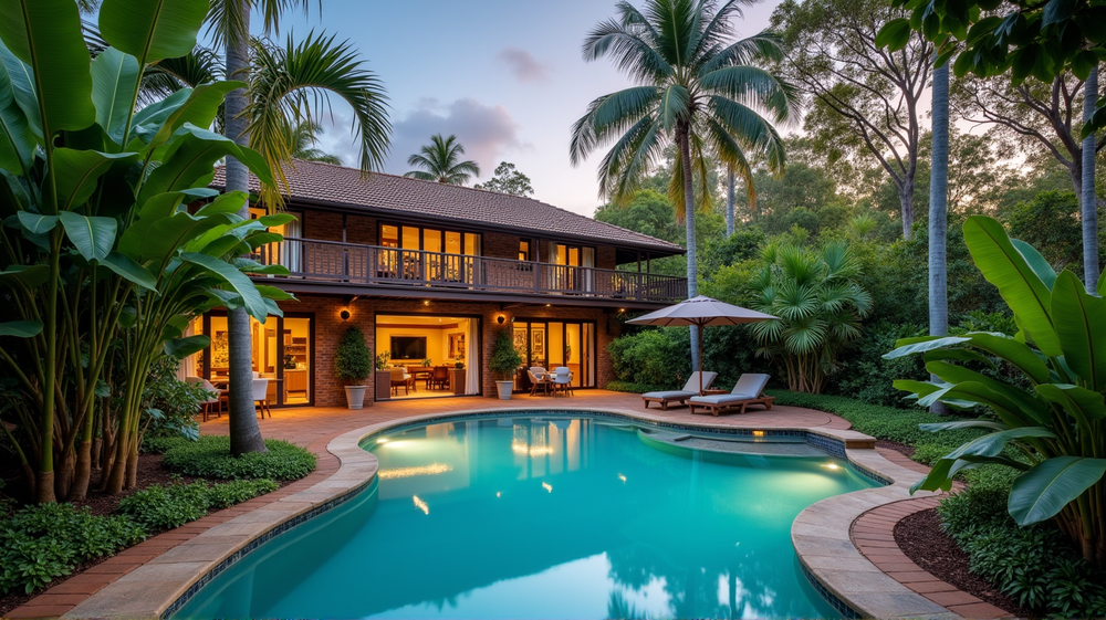 Tropical Haven Hits the Market: A Suburban Oasis Awaits