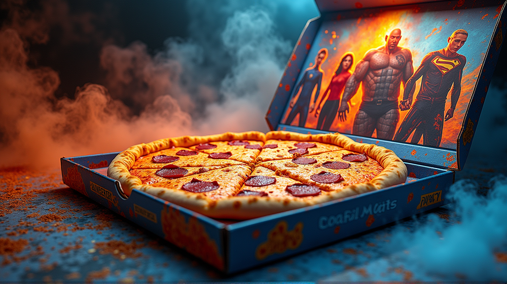 World's First Marvel-Themed Pizza Boxes: A Slice of Innovation