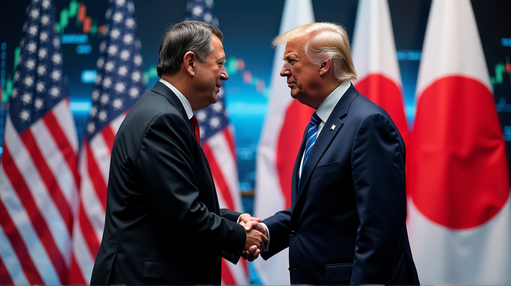 Trump Seals Landmark Trade Deal with Japan Amidst Turbulent Talks