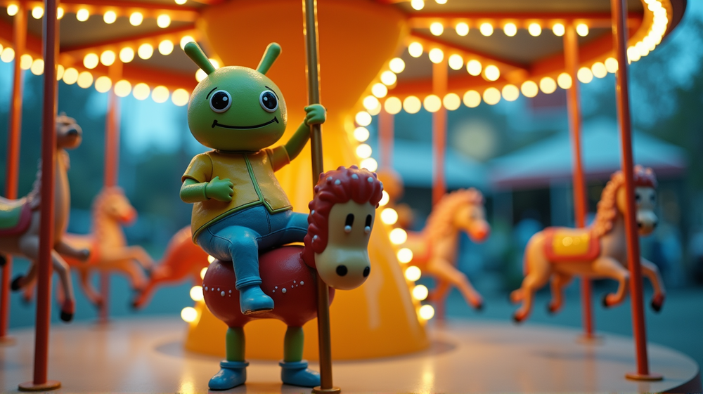 Google Reveals a Spin-Tastic Android 16 Statue Like Never Before!