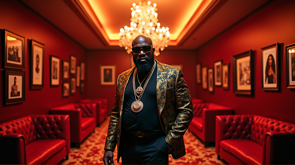 Rick Ross Turns Heads with Exclusive Designer Bag Line Unveiling