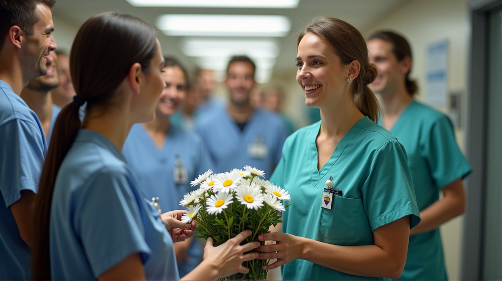 Heartwarming Recognition: Duke Health Nurse Receives DAISY Award