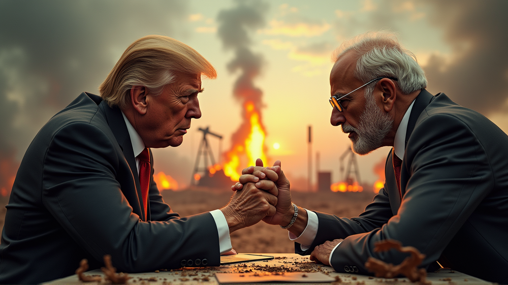 Trump's Tariff Tussle: US-India Relations Strained Over Russian Oil