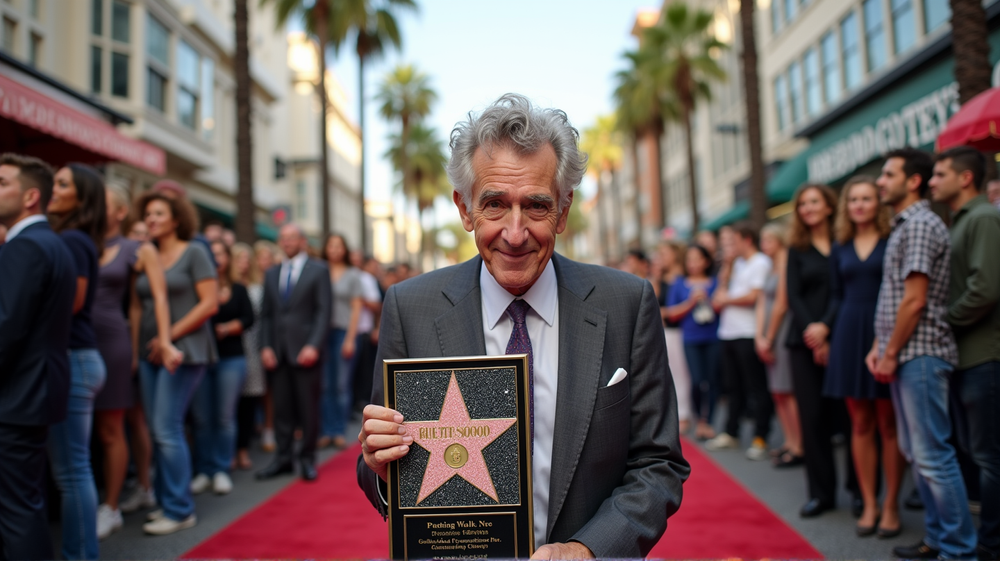 Bill Nye Celebrated with a Star on Hollywood Walk of Fame