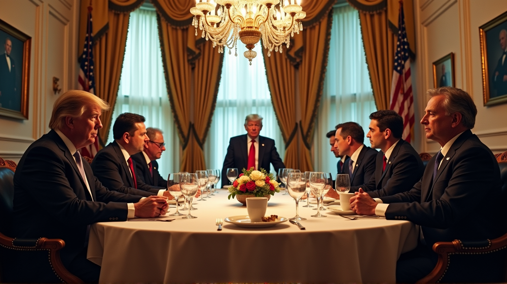 High-Stakes Dinner at the White House: A Power Play Excluding Musk