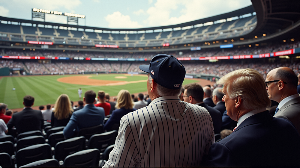 Rep. Malliotakis Joins Trump in Unity at Yankees Game