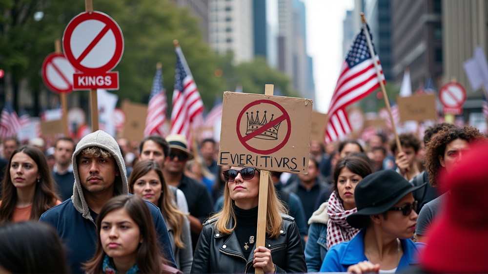 Nationwide 'No Kings' Protests Draw Millions Against Trump