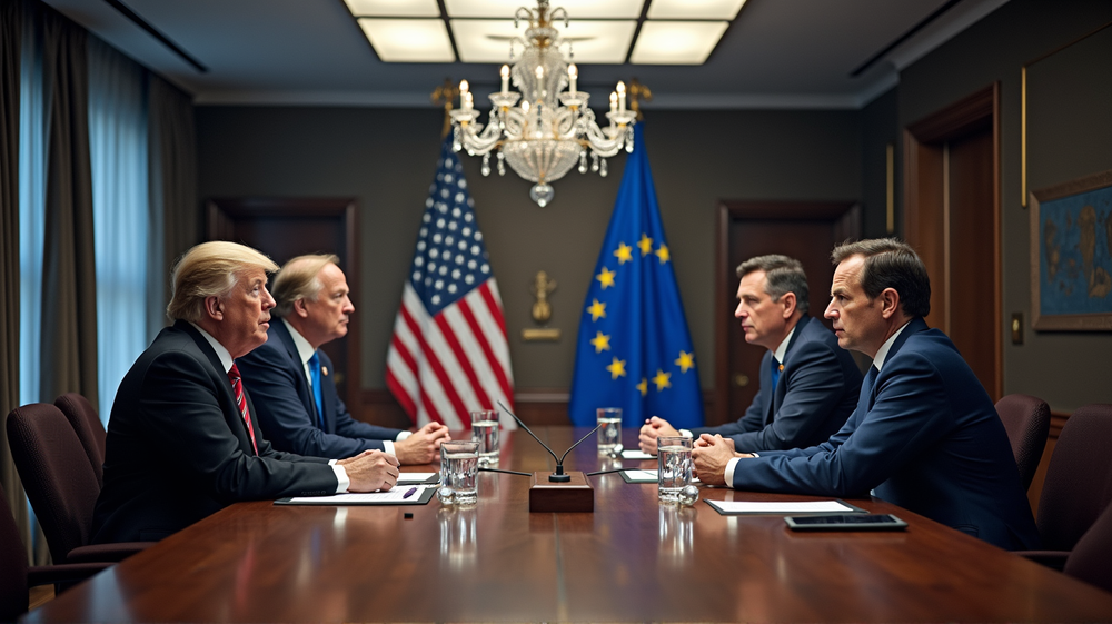 US Urges Europe to Rethink Tech Rules Amid Ongoing Trade Talks