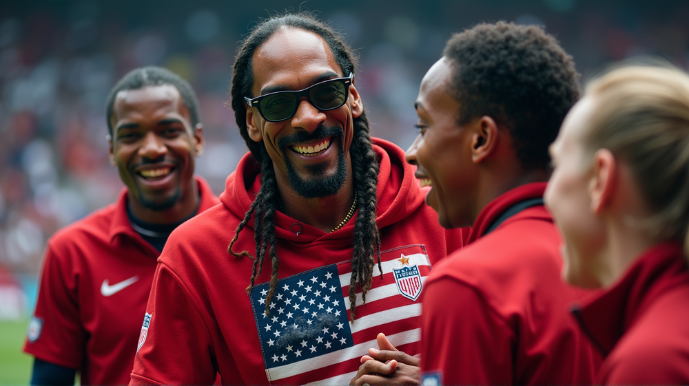 Snoop Dogg's Star Power Boosts Team USA: Joining as First Honorary Coach