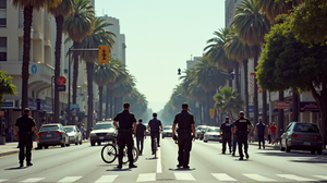 LASD's Crucial Day: Ensuring Safety for Cyclists and Pedestrians in West Hollywood