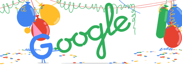 Google’s Sweet 21st Birthday