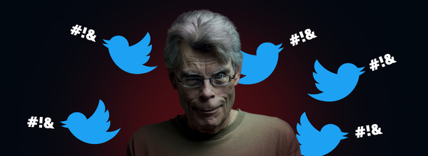 Two Tweets Made Stephen King a Villain Who Can Even Kick Pennywise’s Ass