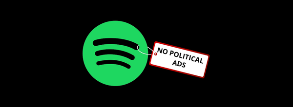 Spotify to Stop Political Advertising