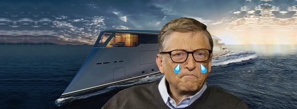 Bill Gates Didn't Become the First Customer of Hydrogen-Powered Superyacht 'AQUA'