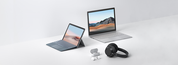 Microsoft Introduced the Surface Book 3 Laptop, Surface Go 2 Tablet, and Own Wireless Headphones