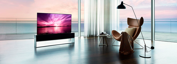 LG Announced the Launch of the World's First Rollable TV