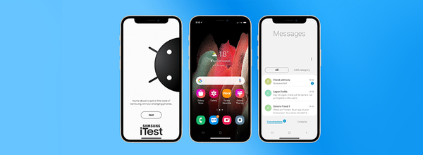 Samsung Unveils iTest Web App for iPhone That Mimics Galaxy Interface