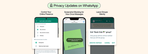 WhatsApp Introduced New Privacy Updates and Launched a Windows Native App