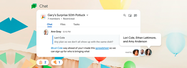 Google Unveils New Features for Google Chat