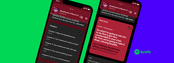 Spotify Introduces Auto-Generated Podcast Transcripts and More