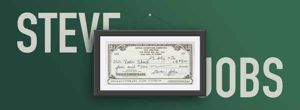 Steve Jobs' $4 Check Fetches Over $46,000 at an Auction
