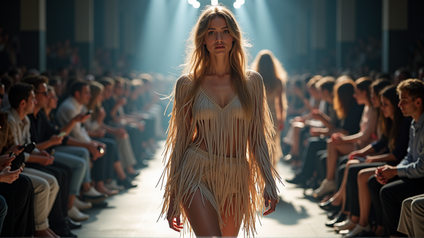 Rediscover the Charm: Fringe Fashion's Bold Return on Runways and Streets!