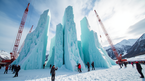 Unleashing the Ice: Cranes Shape the First U.S. Climbing World Cup Since 2019