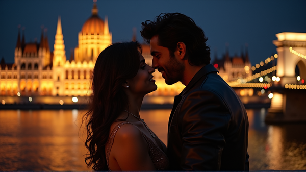 In Pics: Randeep Hooda And Lin Laishram Paint Budapest Red With Their Love