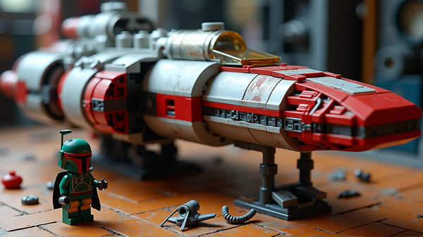 Epic Star Wars Lego Unveils: Jango Fett's Starship Returns in a 2,970-Piece Glory!