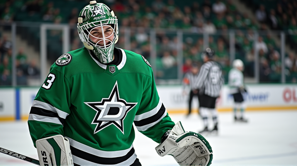 Jake Oettinger: The Calm Under Pressure, Stars Goalie's Playoff Persona Shines