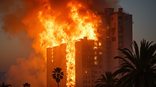 Tragic Turn as Hollywood High-Rise Fire Claims Life