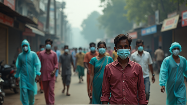 COVID-19 Cases Skyrocket in India: Over 700 Infected, 17 Lives Lost